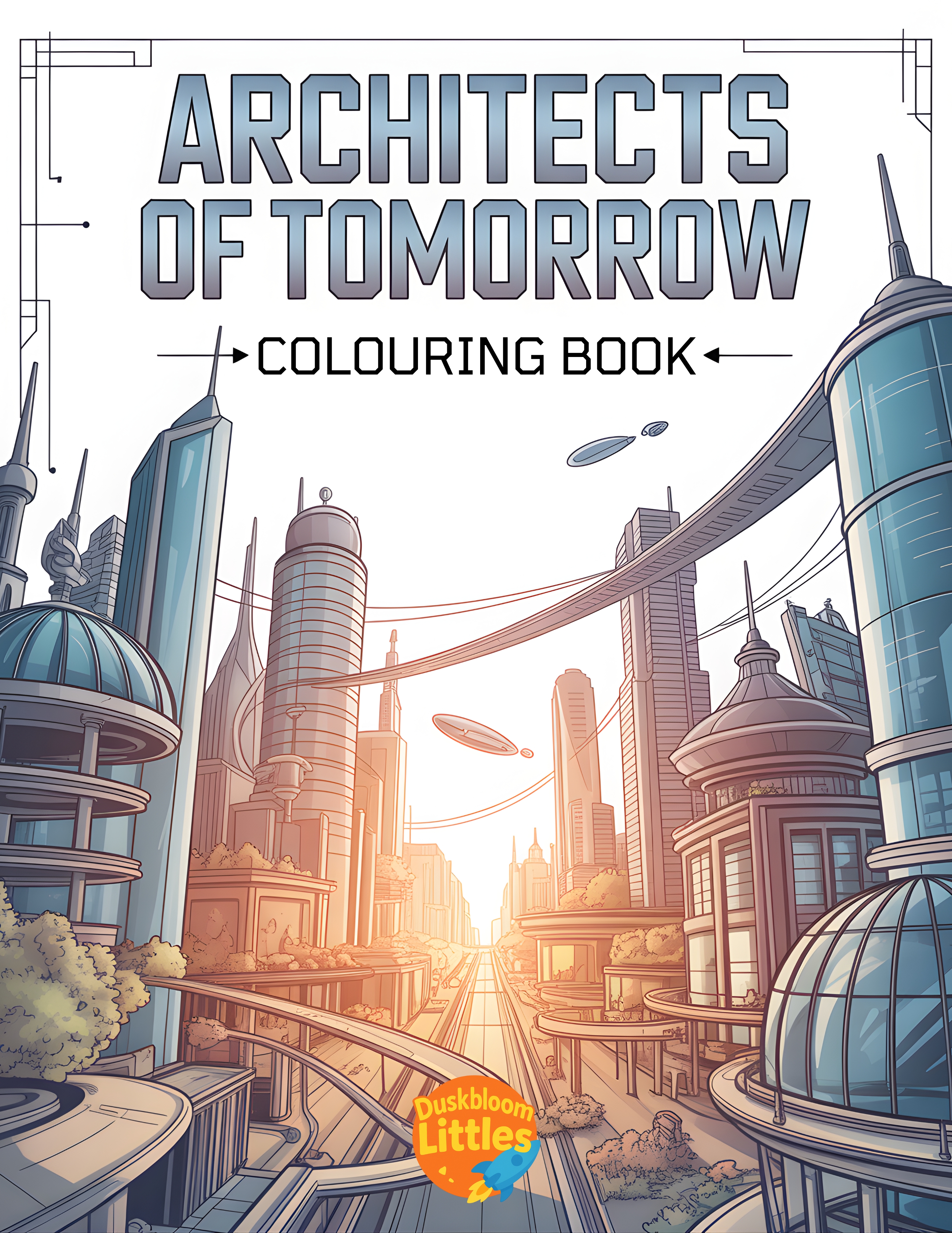 Architects of Tomorrow Colouring Book